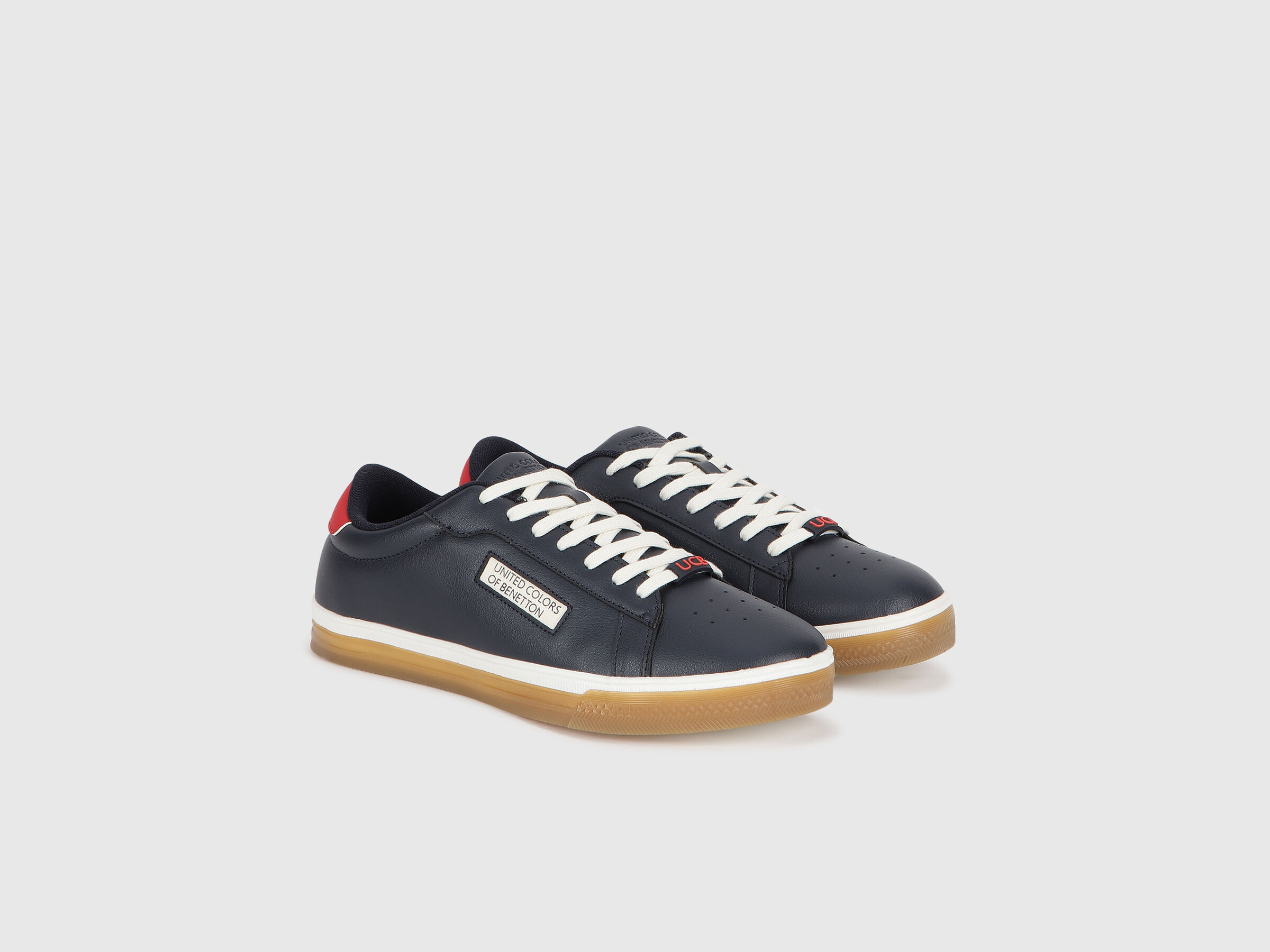 PU SNEAKER WITH POP-UP DOUBLE COLOR SOLE image number 2